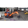 Miniexcavadora china pequeña de 0,8 toneladas